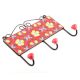 Red Floral Ceramic Tiles Hooks Online